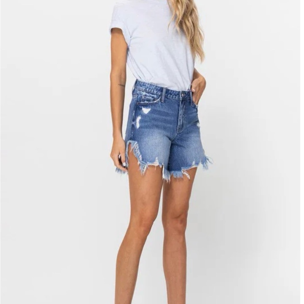VERVET HIGH-RISE SHORTS